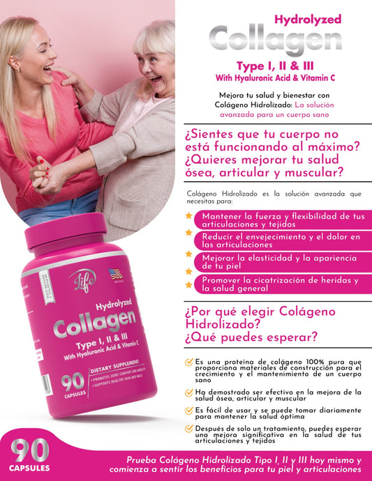Colágeno Hidrolizado - (Capsulas)