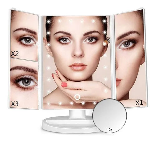 Espejo de Maquillaje con Luz