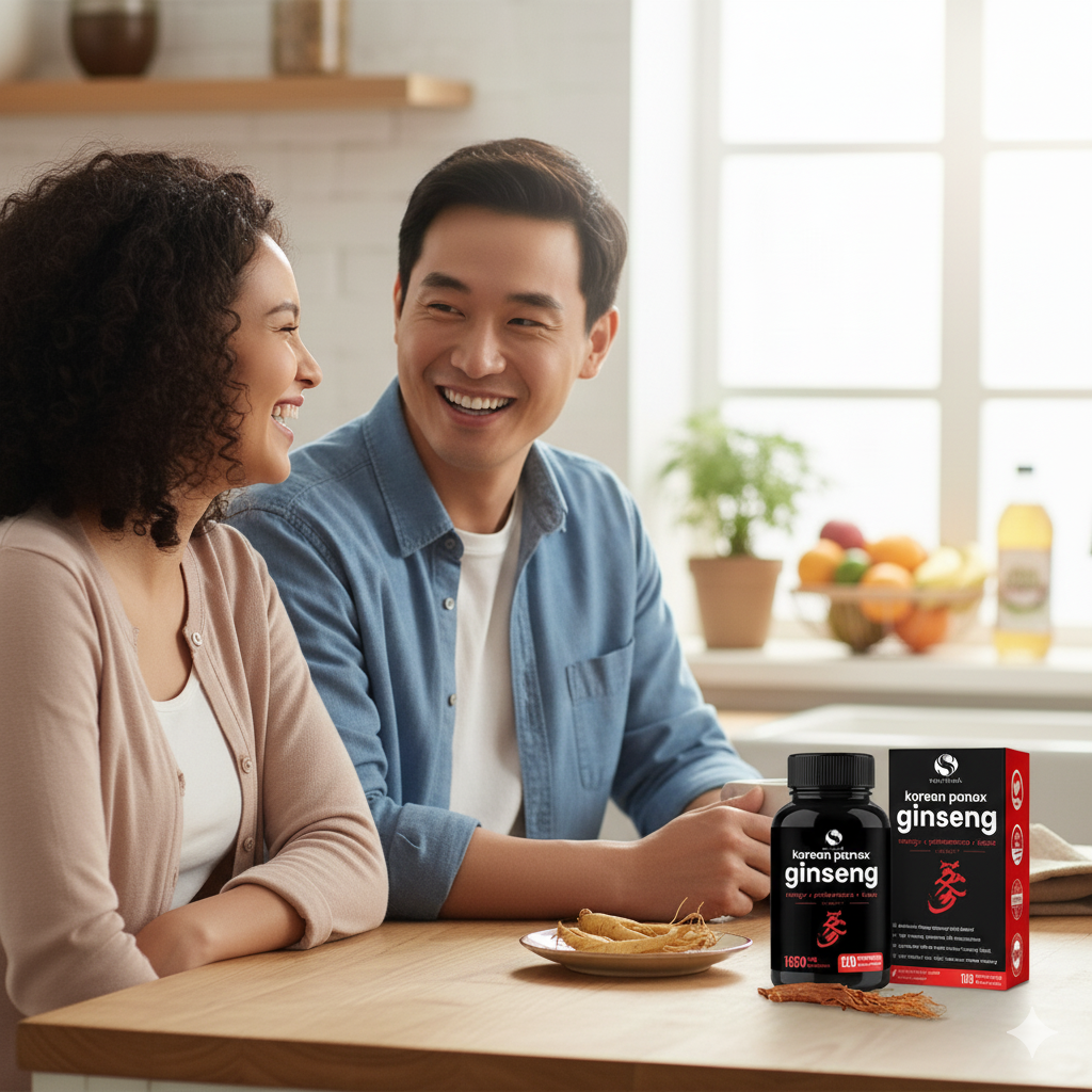 Ginseng Coreano Rojo : Tu Aliado para la Energía, Vitalidad y Rendimiento Óptimo.