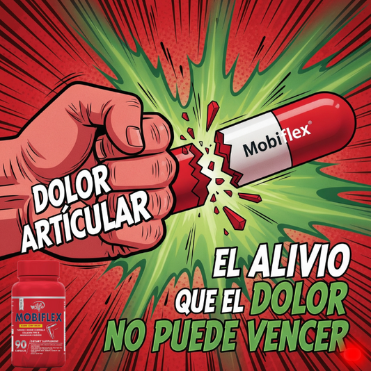MOBIFLEX – Suplemento para Articulaciones | 90 Cápsulas
