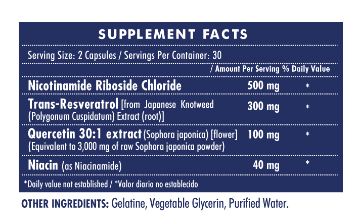 Resveratrol 500mg – Antioxidante Celular Avanzado | 60 Cápsulas