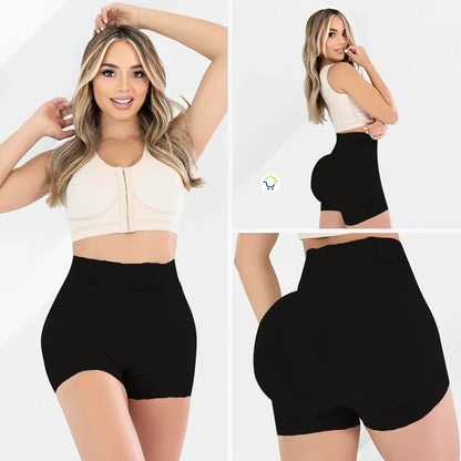 Short Levanta Cola, Color Negro