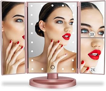 Espejo de Maquillaje con Luz