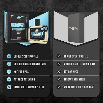 Perfume HER LOSSS- Siente el Poder. Huele a Inolvidable. FEEROMONAS