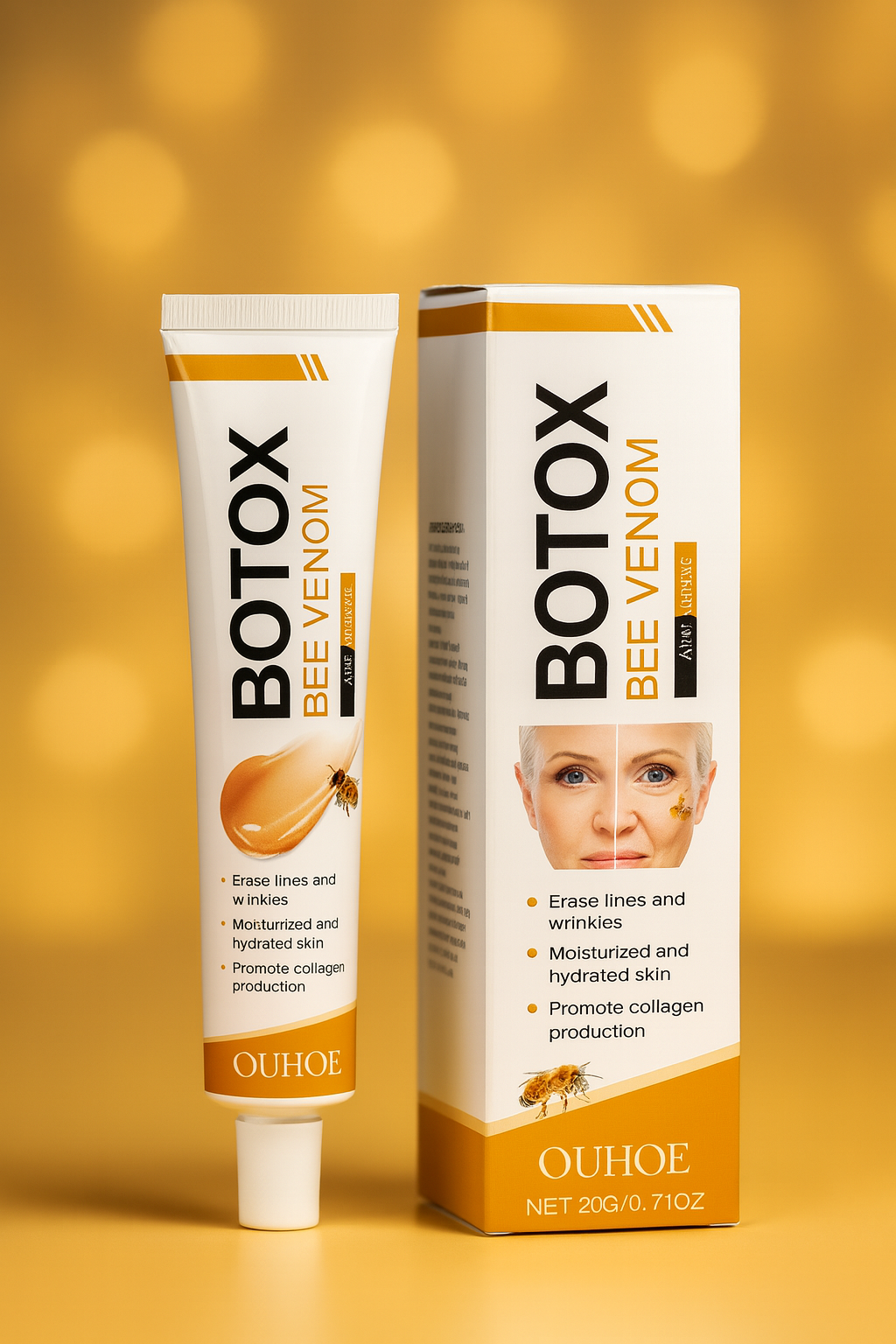 Crema Anti-Edad con Veneno de Abeja - Efecto Botox Natural