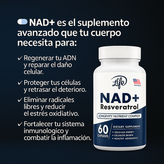 Resveratrol 500mg – Antioxidante Celular Avanzado | 60 Cápsulas