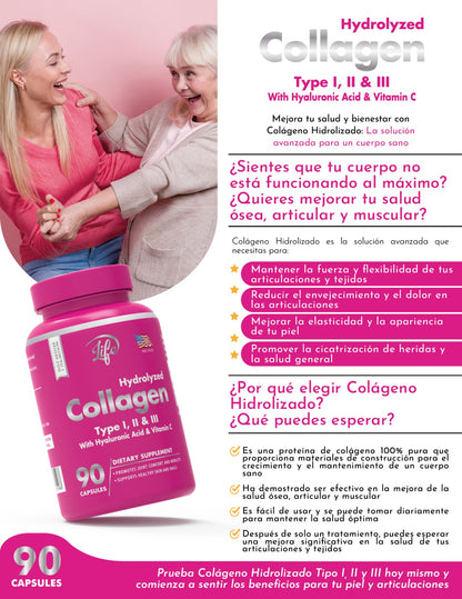 Colágeno Hidrolizado - (Capsulas)