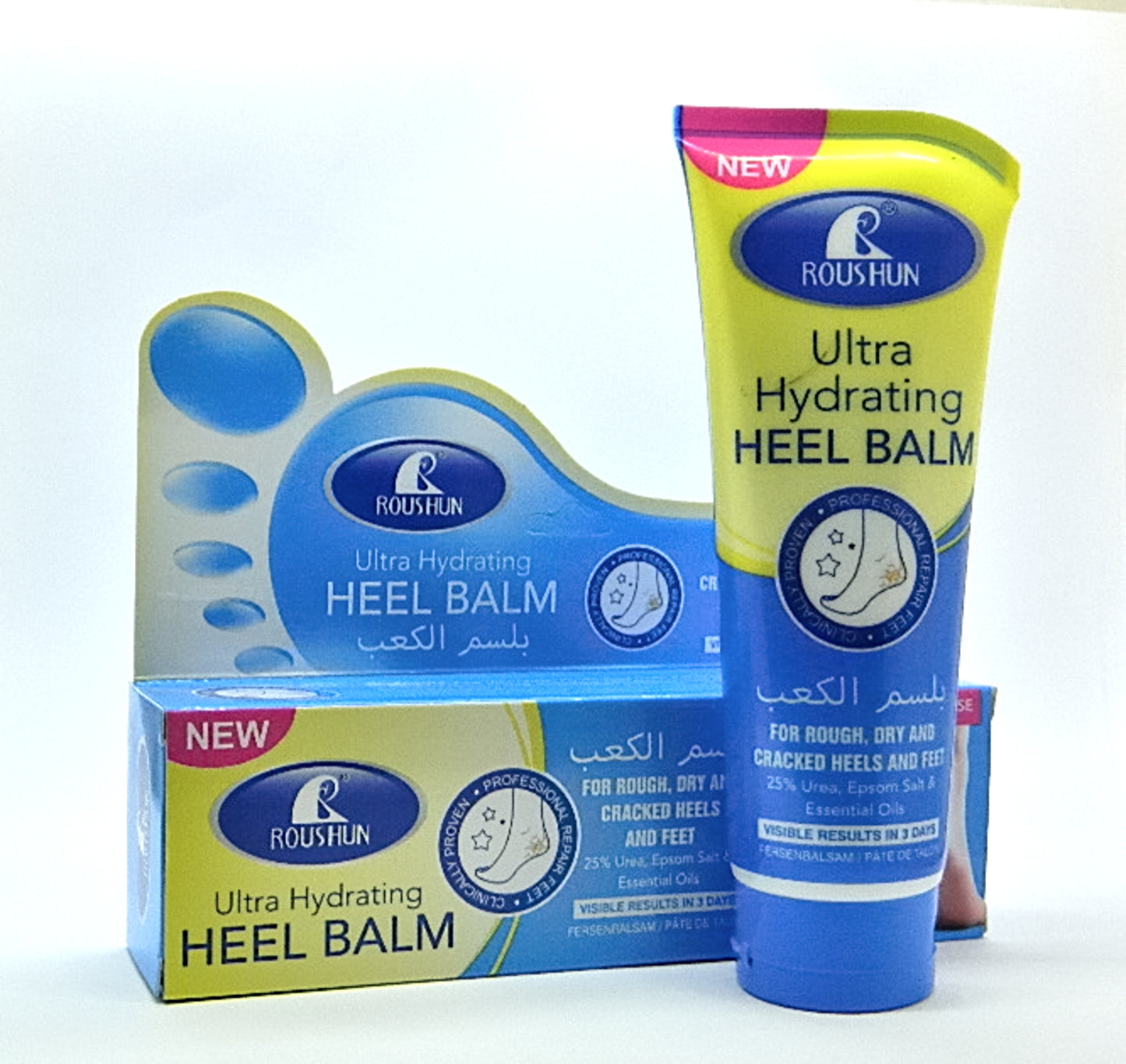 Bálsamo Ultra Hidratante Para Talones y Pies, Roushun