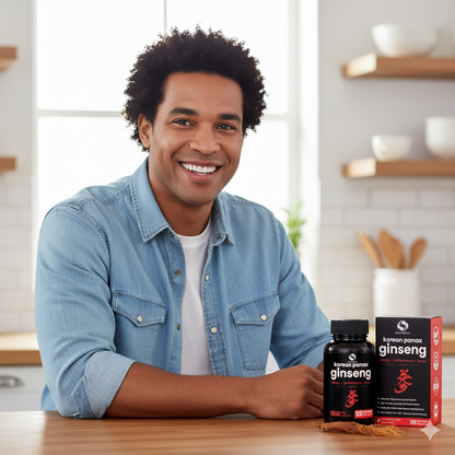 Ginseng Coreano Rojo : Tu Aliado para la Energía, Vitalidad y Rendimiento Óptimo.